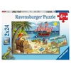 Image de Puzzle 2x24 pcs pirates et sirenes