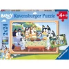 Image de Puzzle c'est parti avec bluey 2x24 pcs