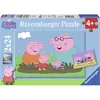 Image de Puzzle la famille peppa pig 2x24 pcs