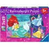 Image de Puzzle aventure des princesses disney 3x