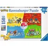 Image de Puzzle différents types de pokémon 150