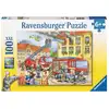 Image de Puzzle 100 p xxl - nos pompiers