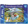 Image de Puzzle grande famille disney 100 pcs xxl