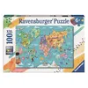 Image de Puzzle ravensburger xxl la carte du mond