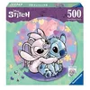 Image de Puzzle ravensburger rond stitch 500 pièc