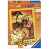 Image de Creart - peinture par numéro - le roi lion