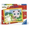 Image de Peinture par numeros - pokemon portrait de groupe - creart - ravensburger