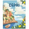 Image de Ravensburger creart 24x30 cm adulte peinture par numéros capri