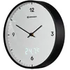 Image de Bresser mytime ledsec horloge murale 24 cm avec affichage de la température