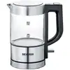 Image de Severin bouilloire sans fil 0.5l 1100w inox brossé-noir