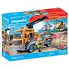 Image de Camion de chantier avec grue