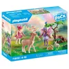 Image de Duo de fées avec animaux de la foret