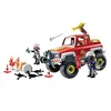 Image de Véhicule de pompiers bidon enflammé