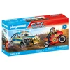 Image de Pick up de police, moto & 2 personnages