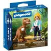 Image de Tyrannosaure et exploratrice