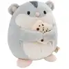 Image de Peluche hamster shai avec biscuit