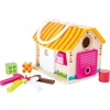 Image de Maison de motricité en bois avec formes & clés