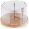 Image de Rabot girolle à fromage en bois + cloche