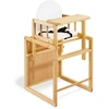 Image de Chaise haute lene en bois naturel