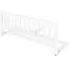 Image de Barriere de lit classique 90cm hetre blanc