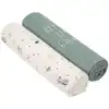 Image de Lot de 2 maxi langes en mousseline