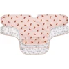 Image de Lot de 2 bavoirs manches longues avec poche little forest lapin