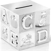 Image de Tirelire cube alphabet
