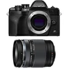 Image de Olympus om-d e-m10 iv noir + objectif m.zuiko digital ed 14-150mm f3.5-5.6 ii