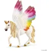 Image de Licorne ailée arc-en-ciel