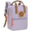 Image de Mini sac à dos carré little gang mauve
