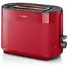 Image de Grille-pain 2 fentes 950w rouge bosch tat2m124