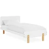 Image de Lit junior 90x200 blanc sommier