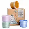 Image de Set de peinture aux doigts scintill