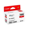 Image de Canon PFI-1000 R - rouge réservoir d'encre d'origine - 3165 Pages - 0554C001