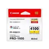 Image de Canon Cartouche d'encre jaune Canon PFI-4100 Y pour imprimante imagePROGRAF PRO-1100 - 6780C001