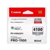 Image de Canon Cartouche d'encre grise PFI-4100 pour imprimante imagePROGRAF PRO-1100 - 6783C001