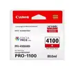 Image de Canon Cartouche d'encre PFI-4100 Rouge pour imprimante imagePROGRAF PRO-1100 - 6785C001