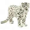 Image de Hansa peluche geante leopard des neiges 95 cm h et 122 cm l