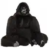 Image de Hansa peluche geante gorille assis 110 cm h