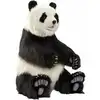 Image de Hansa peluche geante panda assis 105 cm h 52cm l et 92 cm l
