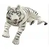 Image de Hansa peluche geante tigre blanc couche 150 cm l