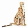 Image de Hansa peluche geante guepard assis 110 cm h et 75 cm l