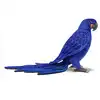 Image de Peluche ara hyacinthe 65cm