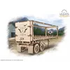 Image de Remorque poids-lourd puzzle 3d bois