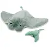 Image de Peluche ptipotos raie manta et son béb?