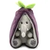 Image de Peluche flipetz eléphant aubergine