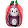 Image de Peluche flipetz chouette fraise