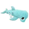 Image de Peluche clou maman et bébé les ptipotos aqua (57 cm)