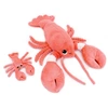 Image de Peluche homard maman et son bébé corai