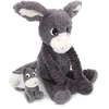Image de Peluche âne maman et son bébé gris